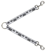 Dog Leash Splitter - Phoenix Shield White Dog Leash Splitters Buckle-Down   