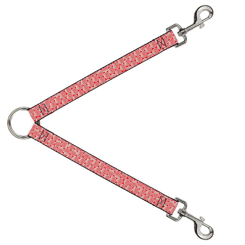 Dog Leash Splitter - Peppermint Candies Dog Leash Splitters Buckle-Down   