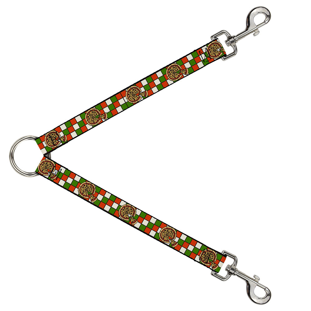 Dog Leash Splitter - Pizza Pies Dog Leash Splitters Buckle-Down   
