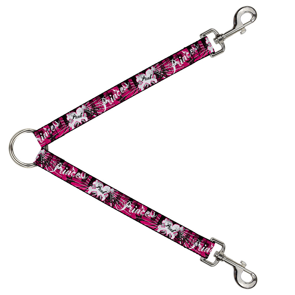 Dog Leash Splitter - Punk Princess w/Piano Keys Dog Leash Splitters Buckle-Down   