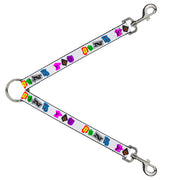 Dog Leash Splitter - Punk You White/Full Color Dog Leash Splitters Buckle-Down   