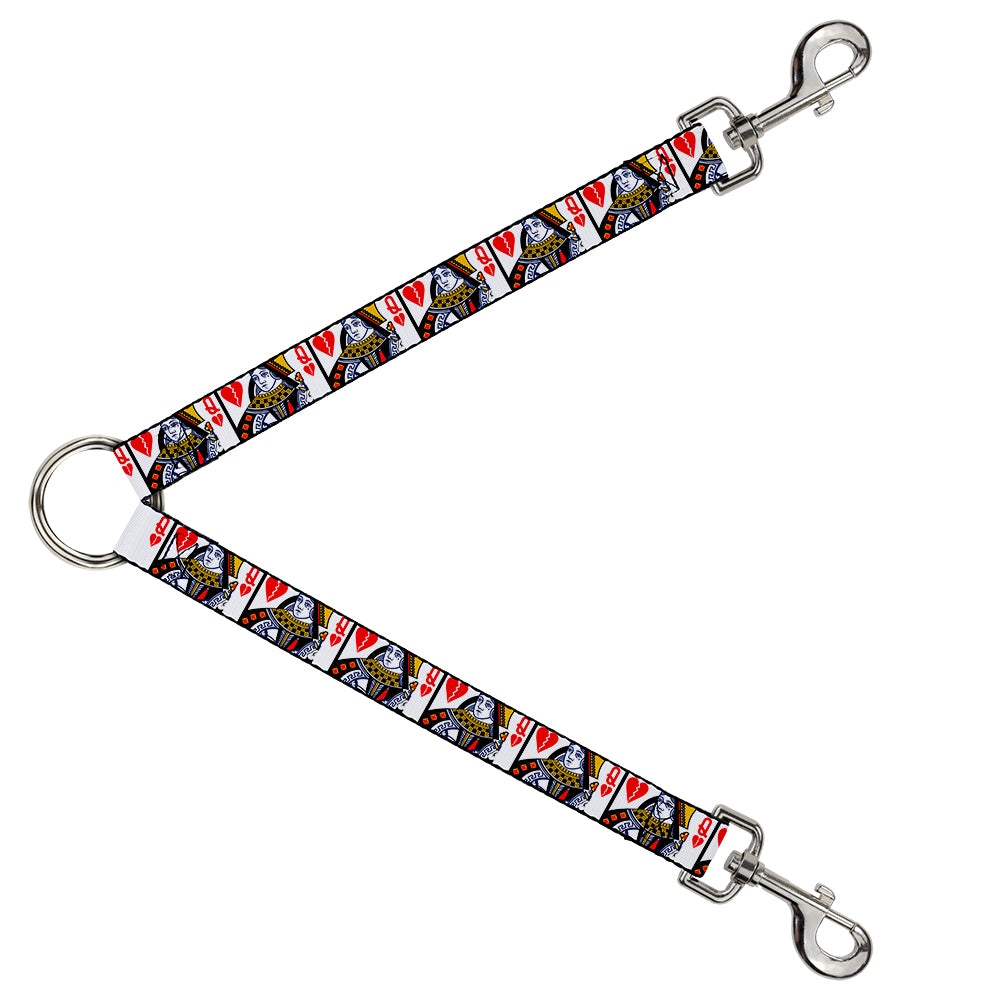 Dog Leash Splitter - Queen of Broken Hearts Dog Leash Splitters Buckle-Down   