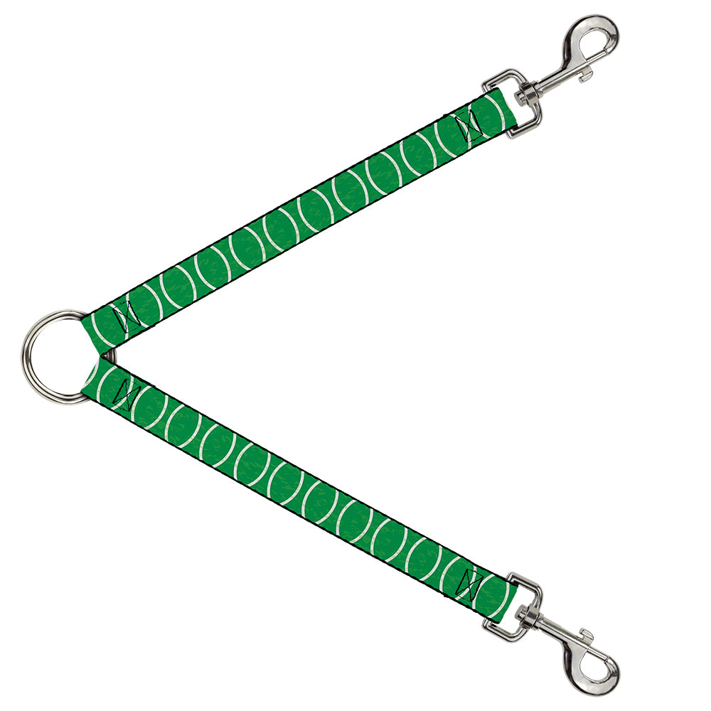 Dog Leash Splitter - Rings Camo Neon Green/White Dog Leash Splitters Buckle-Down   