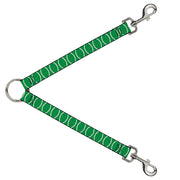 Dog Leash Splitter - Rings Camo Neon Green/White Dog Leash Splitters Buckle-Down   