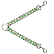Dog Leash Splitter - Rings White/Green/Red Dog Leash Splitters Buckle-Down   