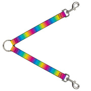 Dog Leash Splitter - Rainbow Ombre Dog Leash Splitters Buckle-Down   