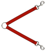 Dog Leash Splitter - Red Print Dog Leash Splitters Buckle-Down   