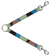 Dog Leash Splitter - Polka Dots CLOSE-UP Black/Blue/Sage/Brown Dog Leash Splitters Buckle-Down   