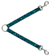 Dog Leash Splitter - Stargazer Black/Blue Dog Leash Splitters Buckle-Down   