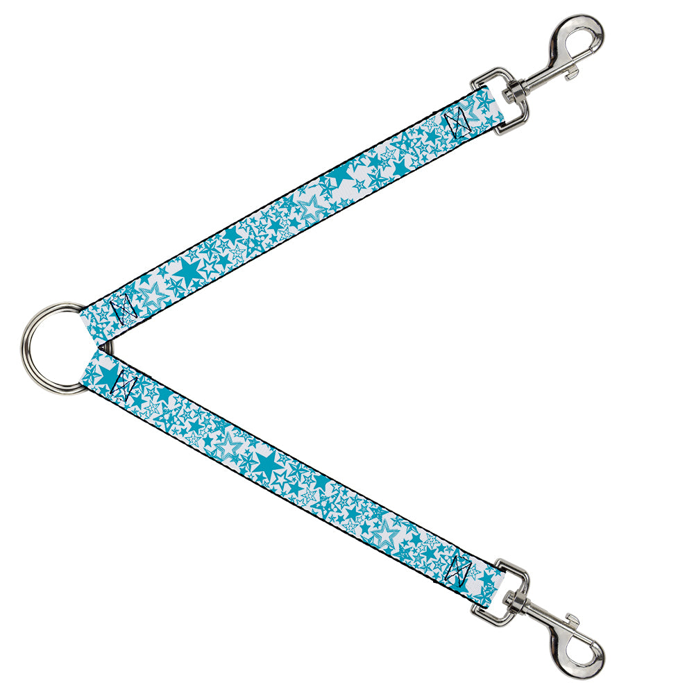 Dog Leash Splitter - Stargazer White/Blue Dog Leash Splitters Buckle-Down   