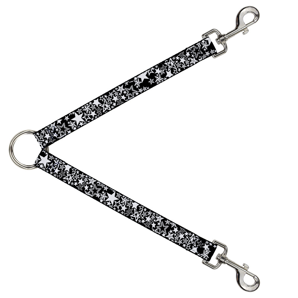 Dog Leash Splitter - Stargazer Black/White Dog Leash Splitters Buckle-Down   