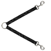 Dog Leash Splitter - Skull Pile Black/Gray Dog Leash Splitters Buckle-Down   