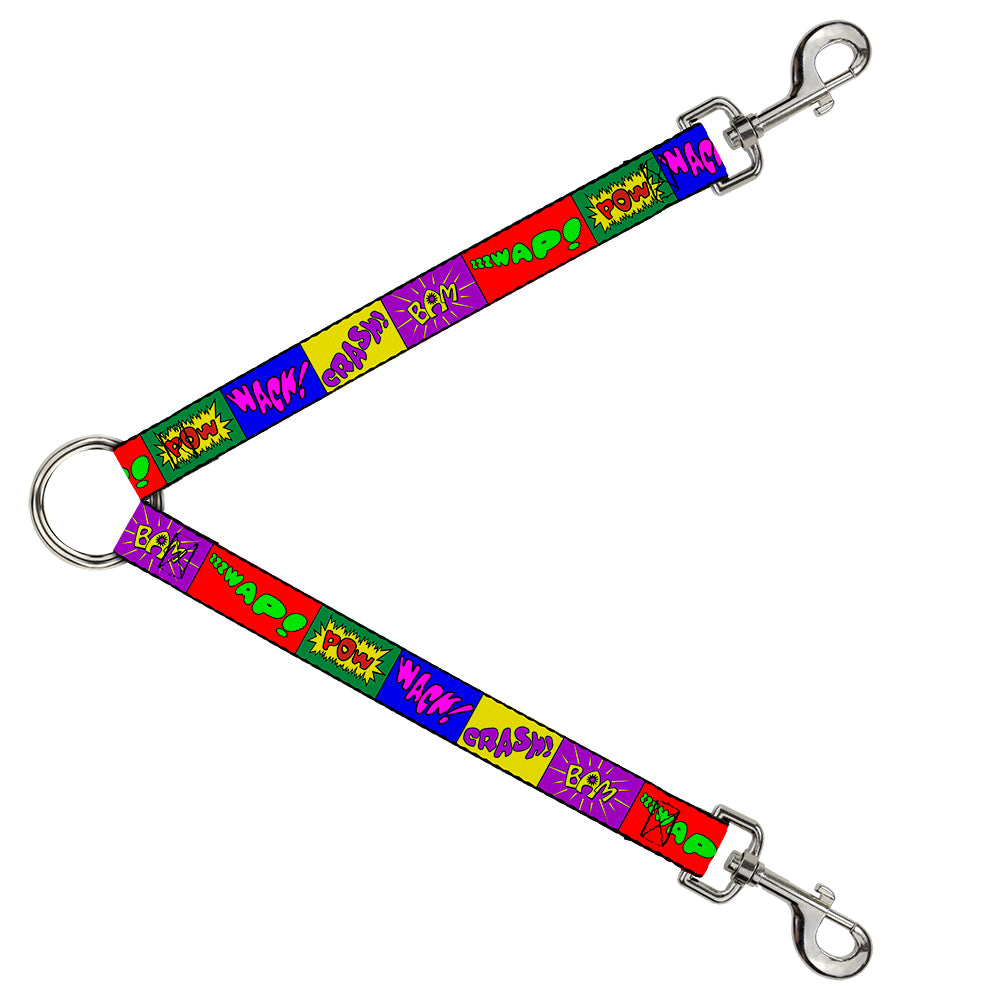 Dog Leash Splitter - Sound Effect Blocks Multi Color Dog Leash Splitters Buckle-Down   