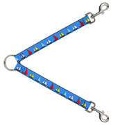 Dog Leash Splitter - Sailboats Blue Dog Leash Splitters Buckle-Down   