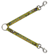 Dog Leash Splitter - Truth and Justice Yellow Dog Leash Splitters Buckle-Down   