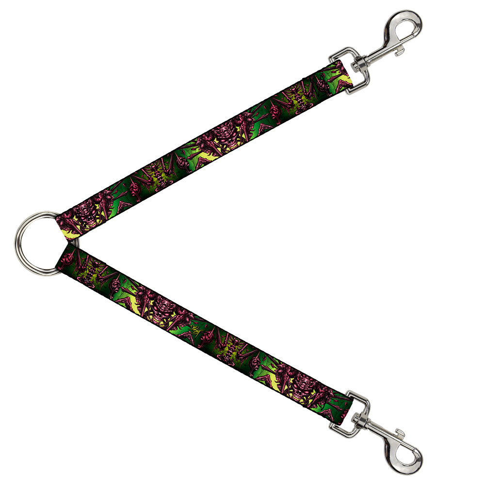 Dog Leash Splitter - Tattoo Johnny-Bone Man Dog Leash Splitters Tattoo Johnny   