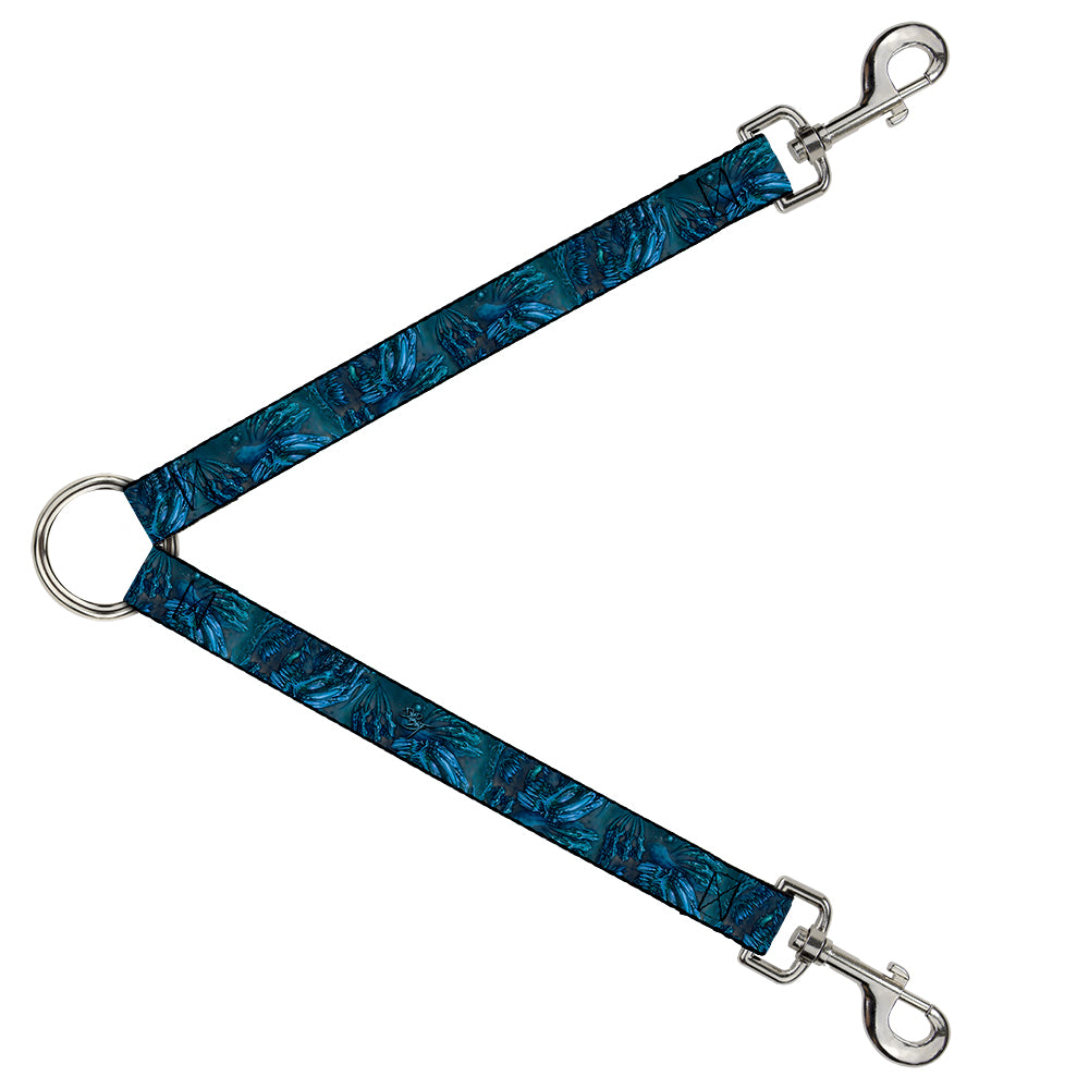 Dog Leash Splitter - Tattoo Johnny-Brutal Blue Dog Leash Splitters Tattoo Johnny   