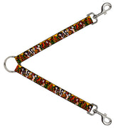 Dog Leash Splitter - Tattoo Johnny-Butterfly Girl Dog Leash Splitters Tattoo Johnny   