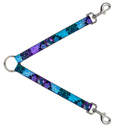 Dog Leash Splitter - Tattoo Johnny-Fairy Blue Hair Dog Leash Splitters Tattoo Johnny   