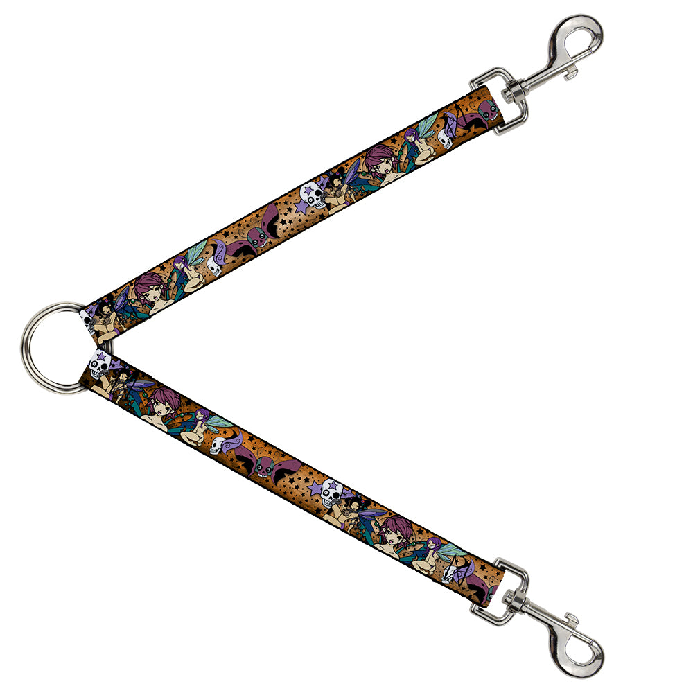 Dog Leash Splitter - Tattoo Johnny-Fairy Gothic Dog Leash Splitters Tattoo Johnny   