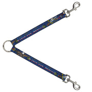 Dog Leash Splitter - Truth and Justice Blue Dog Leash Splitters Buckle-Down   