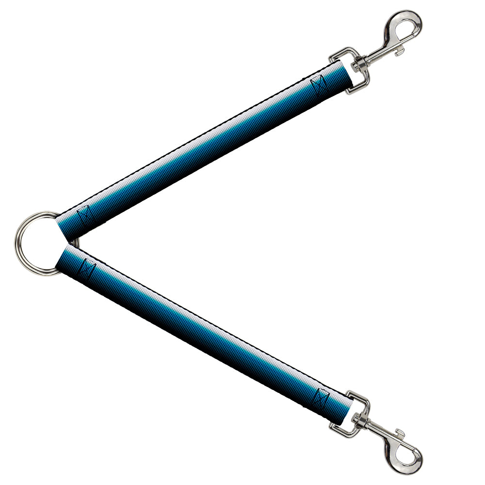 Dog Leash Splitter - Transitioning Dots White/Blue/Black Dog Leash Splitters Buckle-Down   