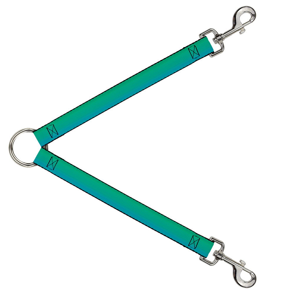 Dog Leash Splitter - Teal Ombre Dog Leash Splitters Buckle-Down   