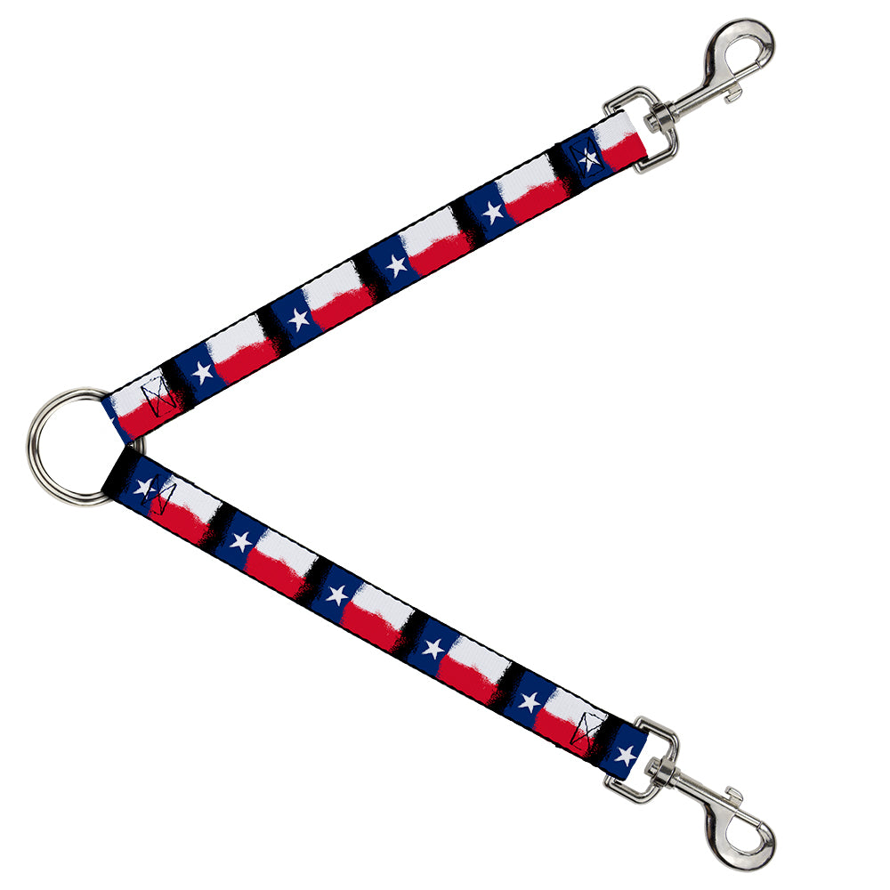 Dog Leash Splitter - Texas Flag Painting Dog Leash Splitters Buckle-Down   