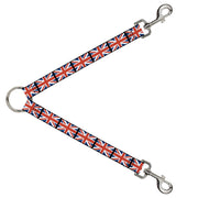 Dog Leash Splitter - United Kingdom Flags Dog Leash Splitters Buckle-Down   