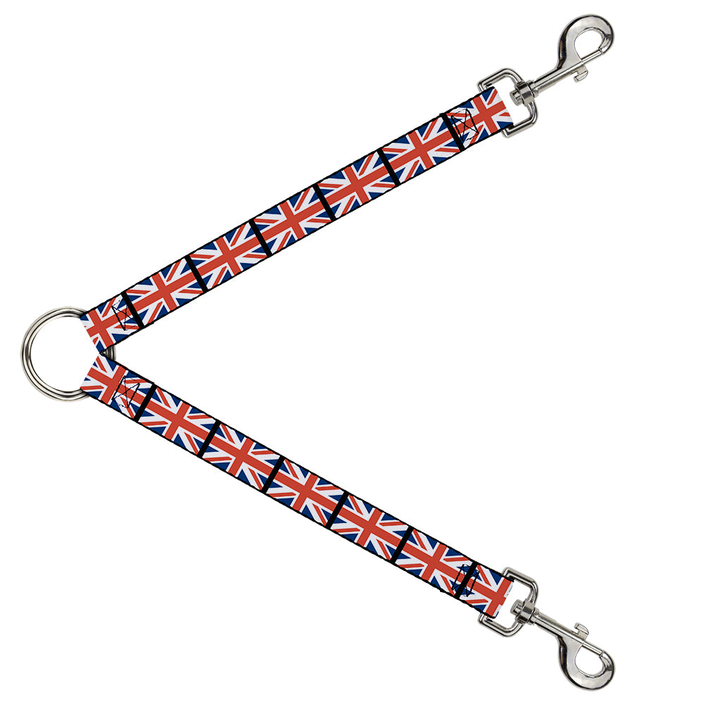 Dog Leash Splitter - United Kingdom Flags Dog Leash Splitters Buckle-Down   