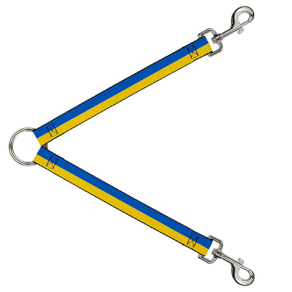 Dog Leash Splitter - Ukraine Flag Continuous Dog Leash Splitters Buckle-Down   
