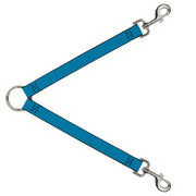 Dog Leash Splitter - Vivid Turquoise Dog Leash Splitters Buckle-Down   