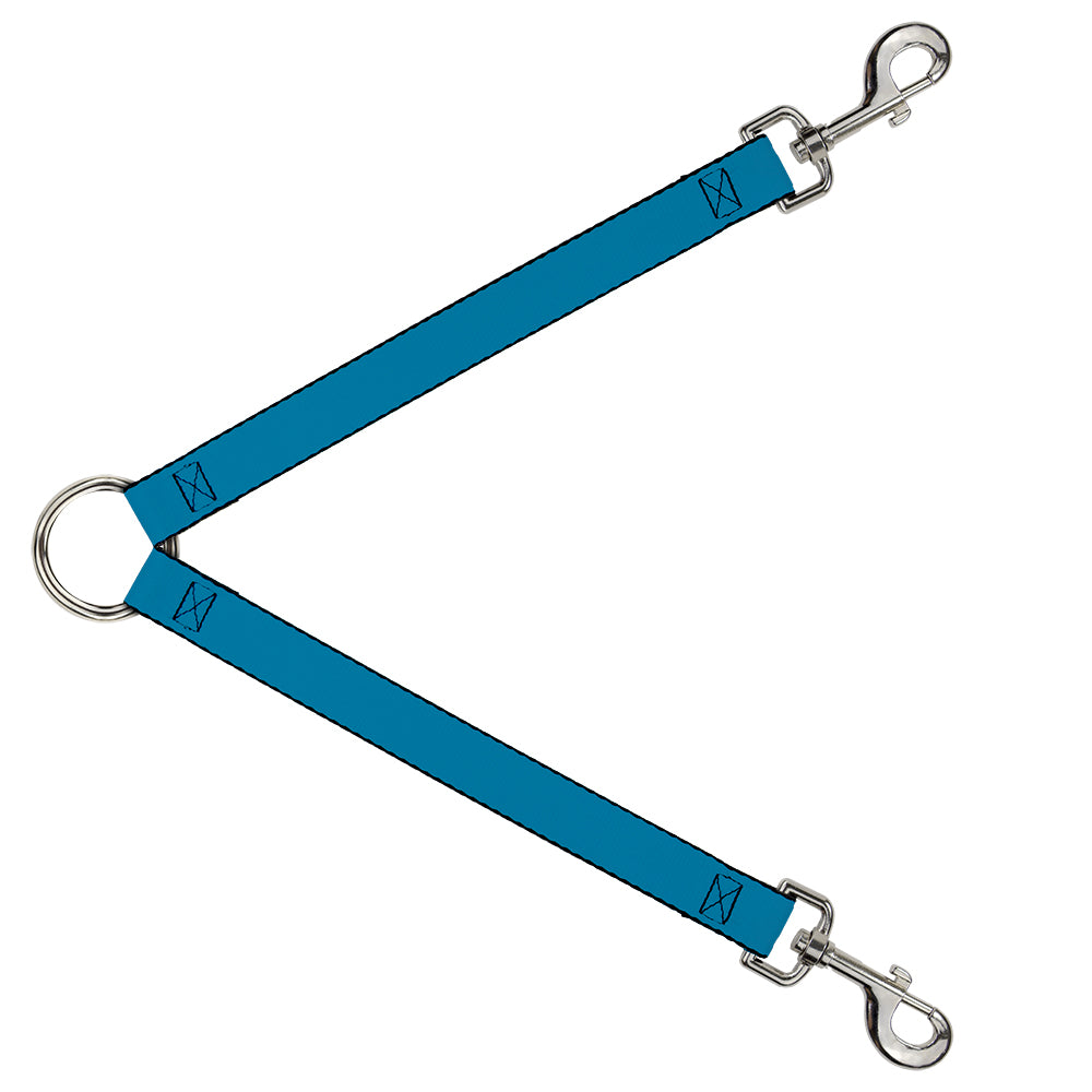 Dog Leash Splitter - Vivid Turquoise Dog Leash Splitters Buckle-Down   