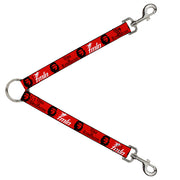 Dog Leash Splitter - VIVA LA REVOLUCION Che w/fmln Red Dog Leash Splitters Buckle-Down   