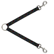 Dog Leash Splitter - Vinyl Records Gray/Black/Mutli Color Dog Leash Splitters Buckle-Down   