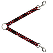 Dog Leash Splitter - Vinyl Records Red/Black/Gray/White Dog Leash Splitters Buckle-Down   