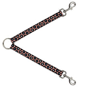 Dog Leash Splitter - Vinyl Records Tan/Black/Gray/White Dog Leash Splitters Buckle-Down   