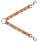 Dog Leash Splitter - Waffle/Chicken Poses Dog Leash Splitters Buckle-Down   