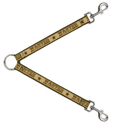 Dog Leash Splitter - WANTED-DEAD OR ALIVE/Star Tans Dog Leash Splitters Buckle-Down   