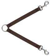 Dog Leash Splitter - Wood Grain Brown Dog Leash Splitters Buckle-Down   