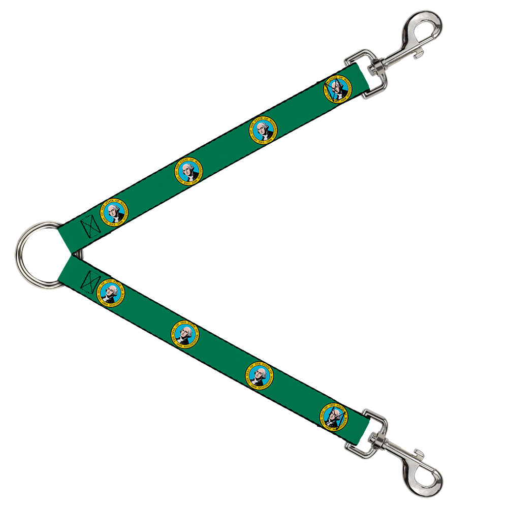 Dog Leash Splitter - Washington Flag Dog Leash Splitters Buckle-Down   