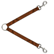 Dog Leash Splitter - Wood Grain Cherry Wood Dog Leash Splitters Buckle-Down   