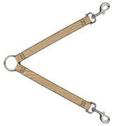 Dog Leash Splitter - Wood Grain White Oak Dog Leash Splitters Buckle-Down   