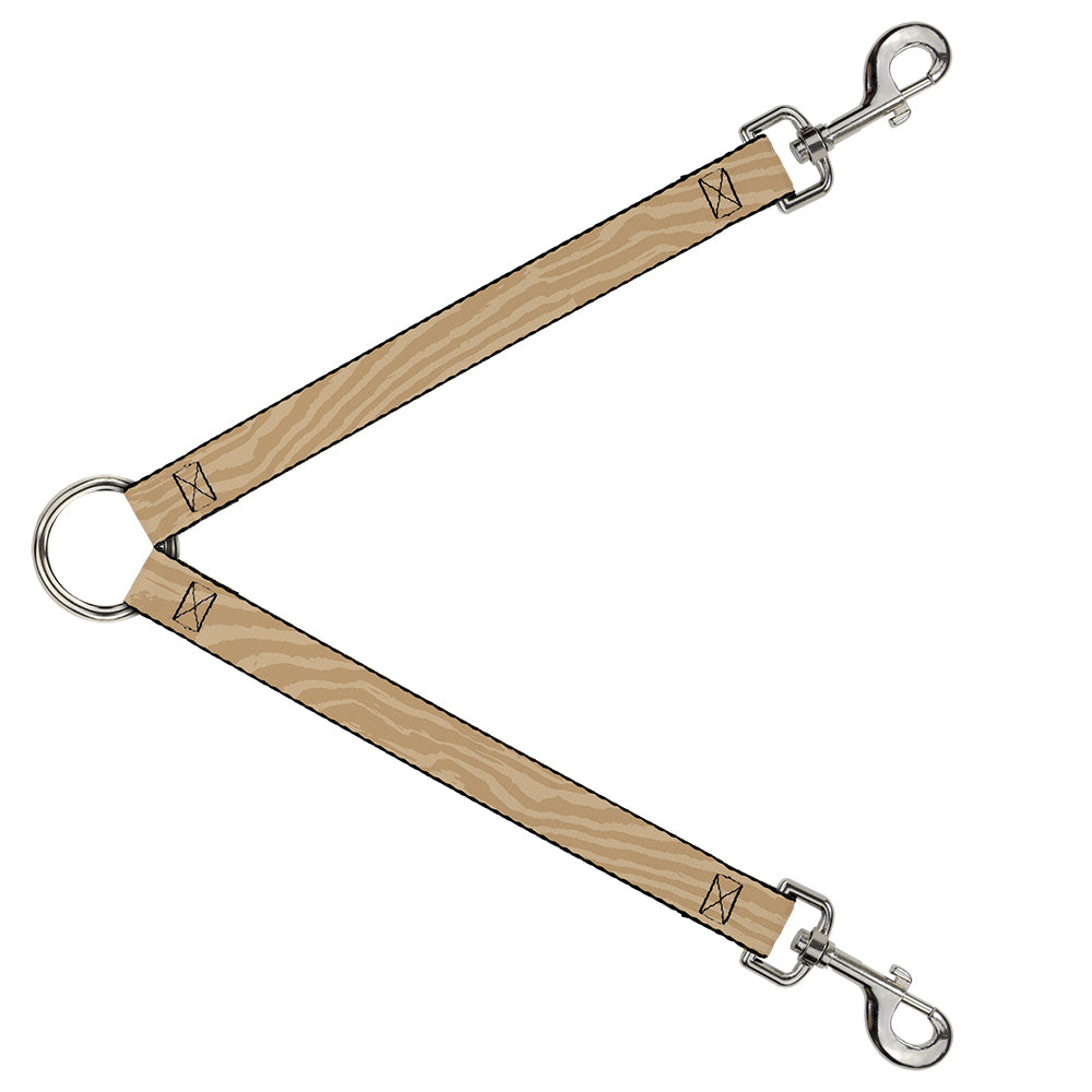 Dog Leash Splitter - Wood Grain White Oak Dog Leash Splitters Buckle-Down   