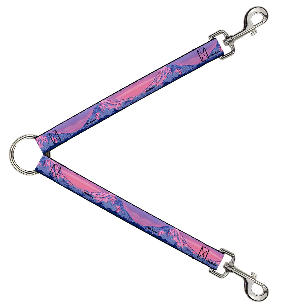 Dog Leash Splitter - MT. RAINIER Sunset Landscape Dog Leash Splitters Buckle-Down   
