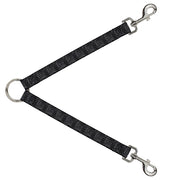 Dog Leash Splitter - Zebra Head Black/Gray Dog Leash Splitters Buckle-Down   