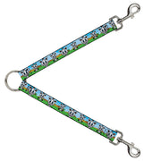 Dog Leash Splitter - Zebra Cartoon Dog Leash Splitters Buckle-Down   