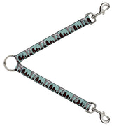 Dog Leash Splitter - Zebra Poops Color Dog Leash Splitters Buckle-Down   