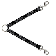 Dog Leash Splitter - Zodiac CAPRICORN/Constellation Black/White Dog Leash Splitters Buckle-Down   