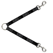 Dog Leash Splitter - Zodiac AQUARIUS/Constellation Black/White Dog Leash Splitters Buckle-Down   